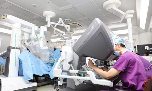robot surgery of Gachon University Hospital