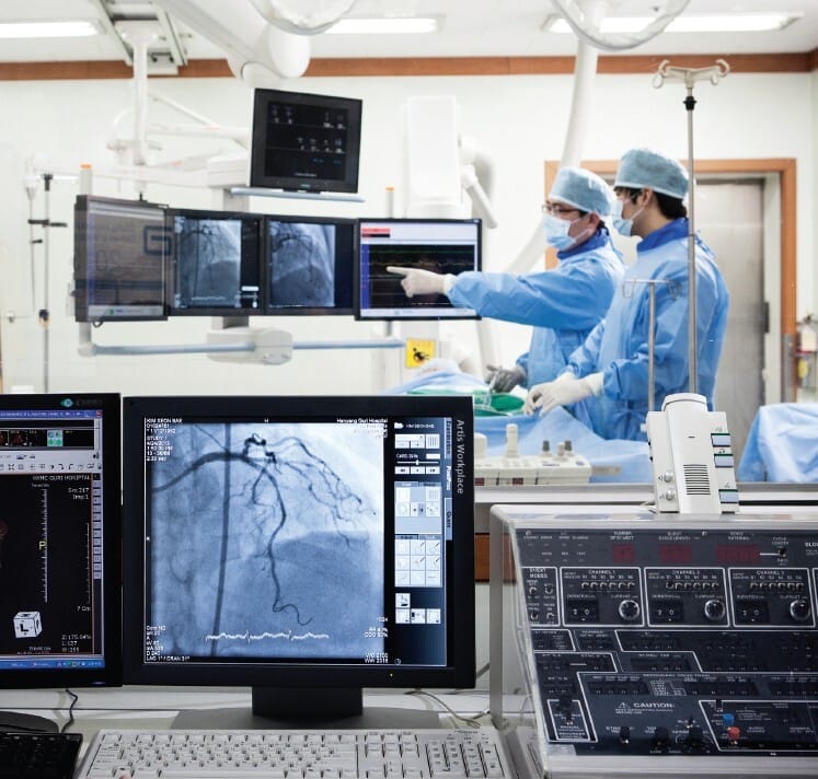 Angiography of Hanyang University Hospital